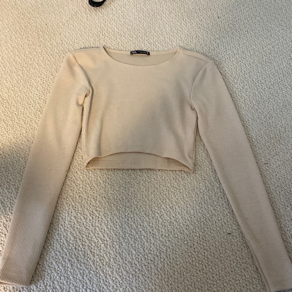 Crop top long sleeve